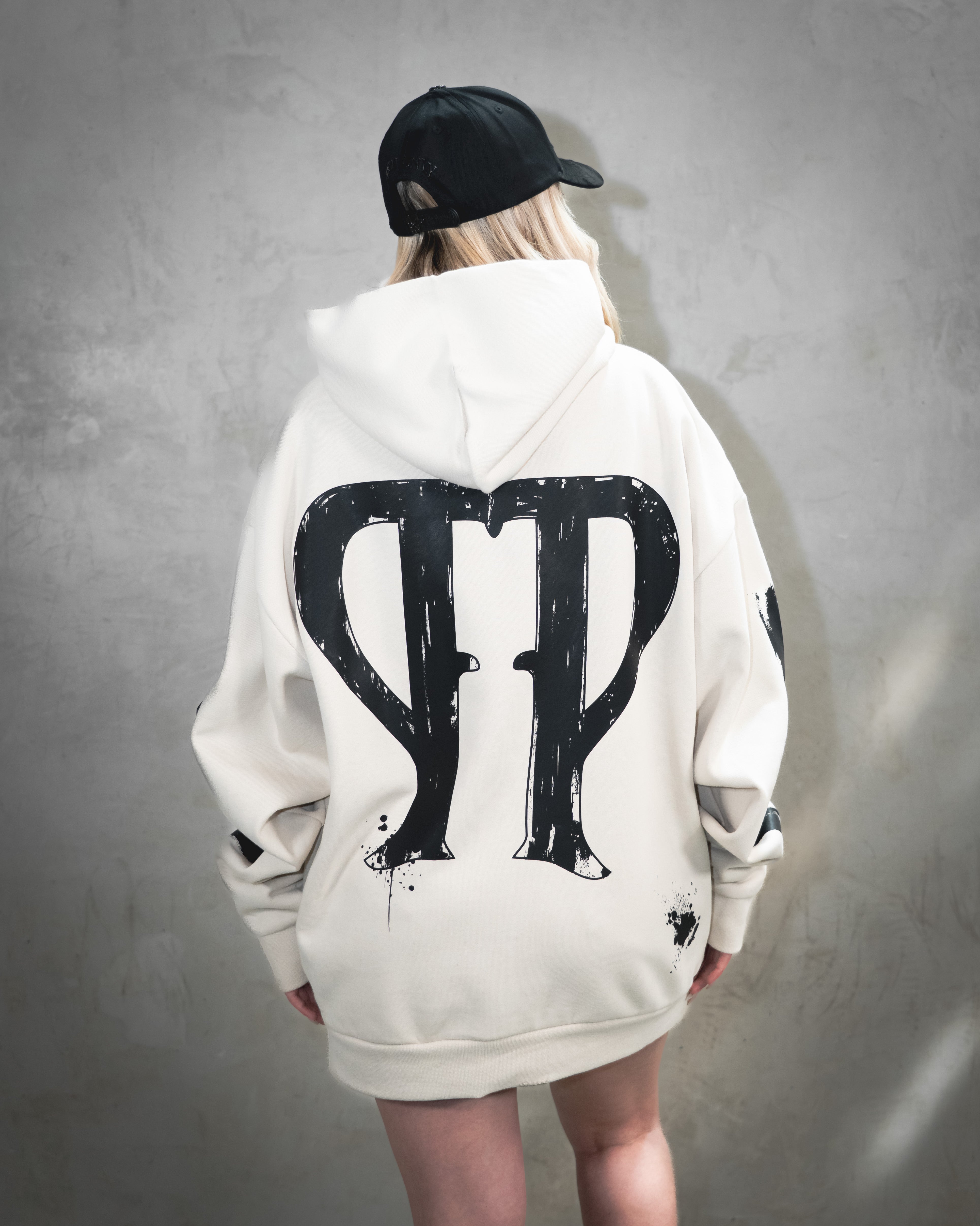 Sudadera con capucha Tito Double P Hueso
