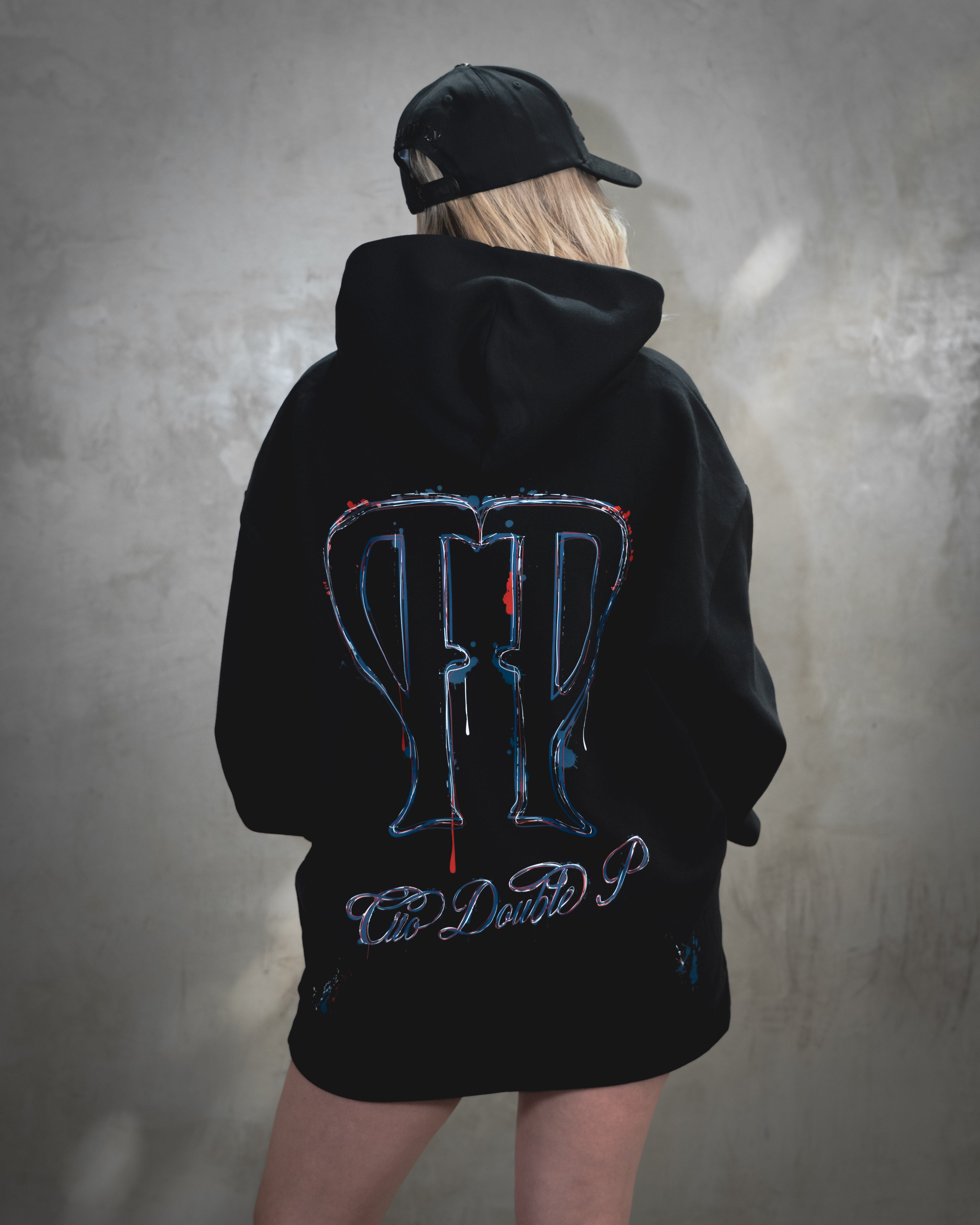 Sudadera con capucha Tito Double P Hueso