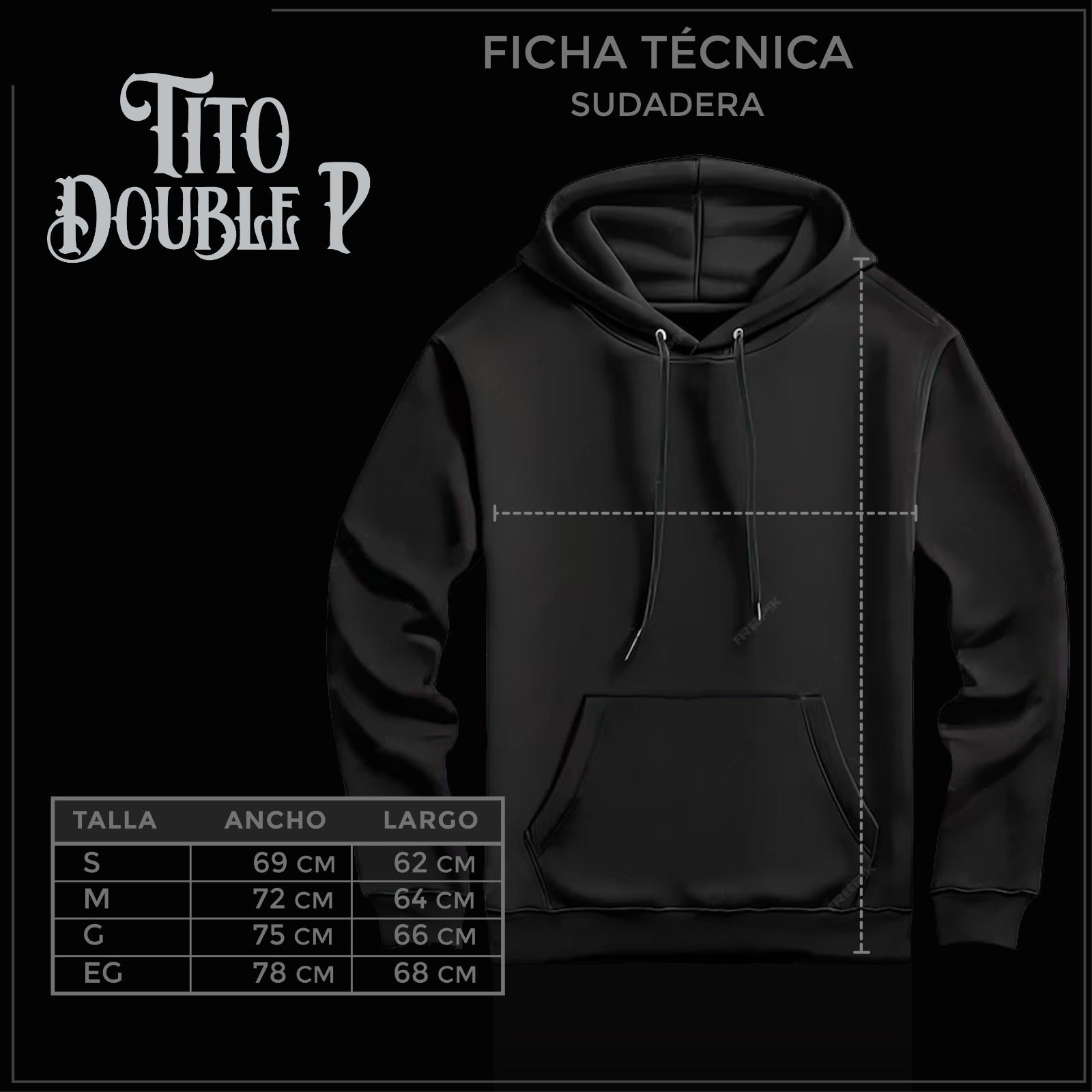 Sudadera con capucha TPP Hueso