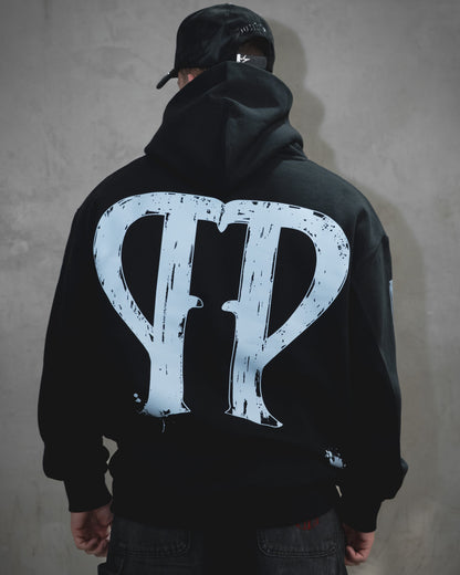Hoodie Tito Double P Minimal Black