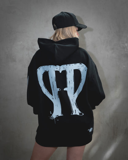 Hoodie Tito Double P Minimal Black
