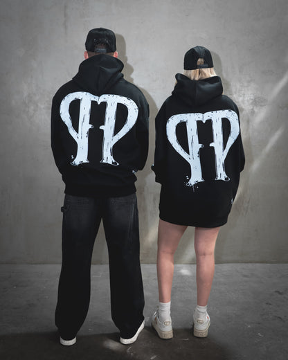 Hoodie Tito Double P Minimal Black