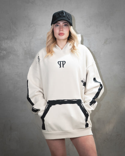 Sudadera con capucha Tito Double P Hueso