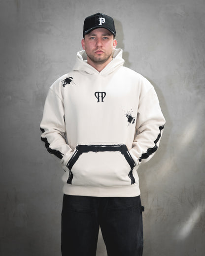 Sudadera con capucha Tito Double P Hueso