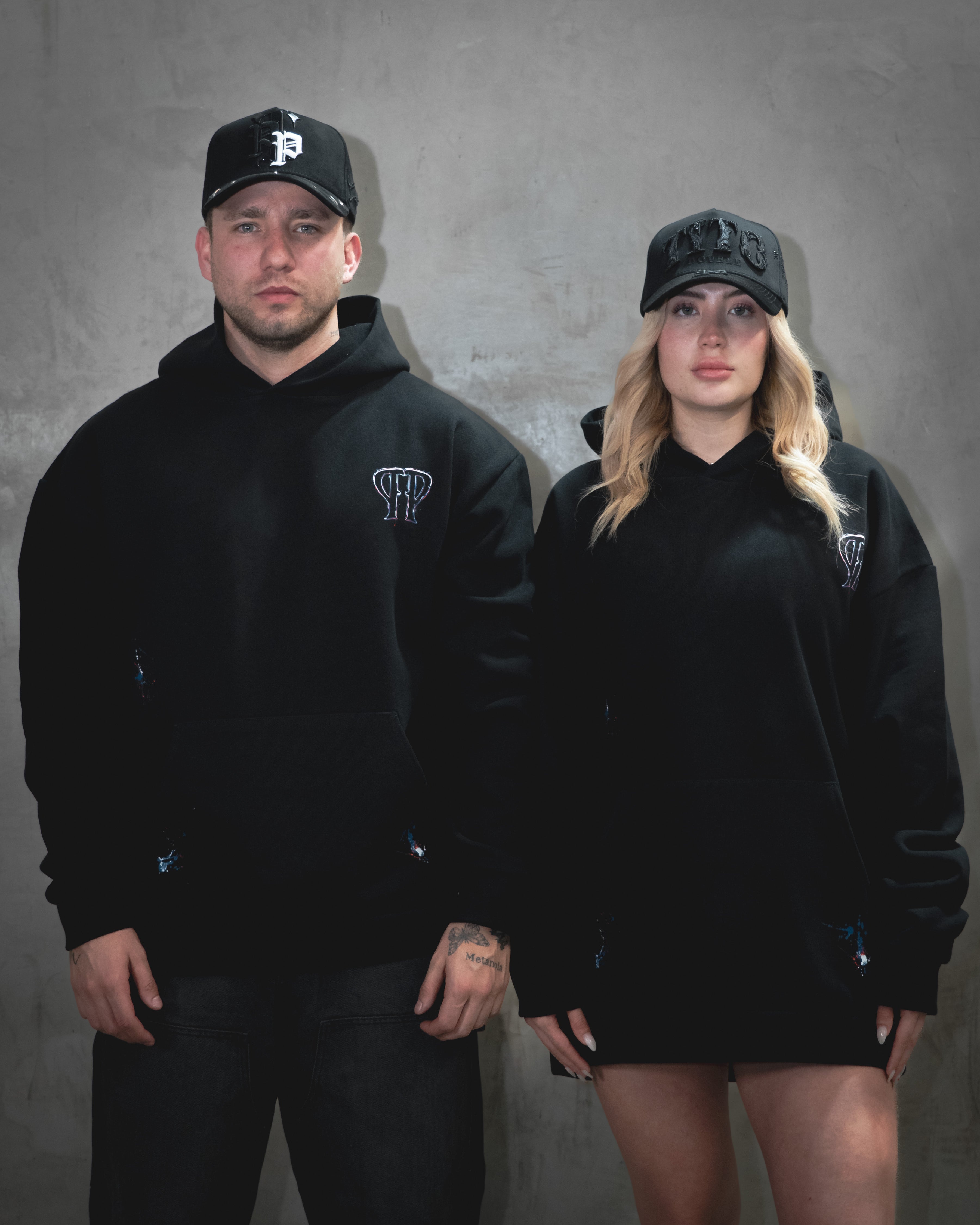 Sudadera con capucha Tito Double P Hueso