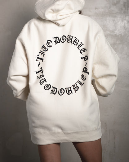 Sudadera con capucha Dos días Hueso