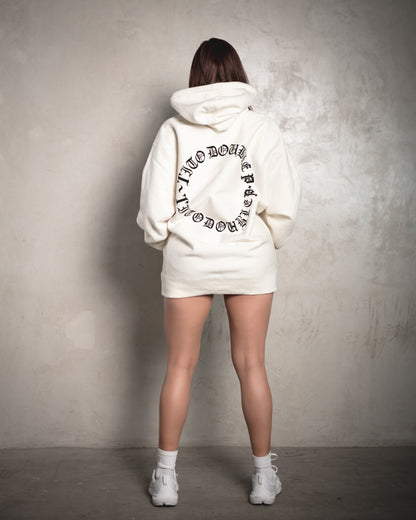 Sudadera con capucha Dos días Hueso