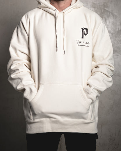 Sudadera con capucha Tito Double P Hueso