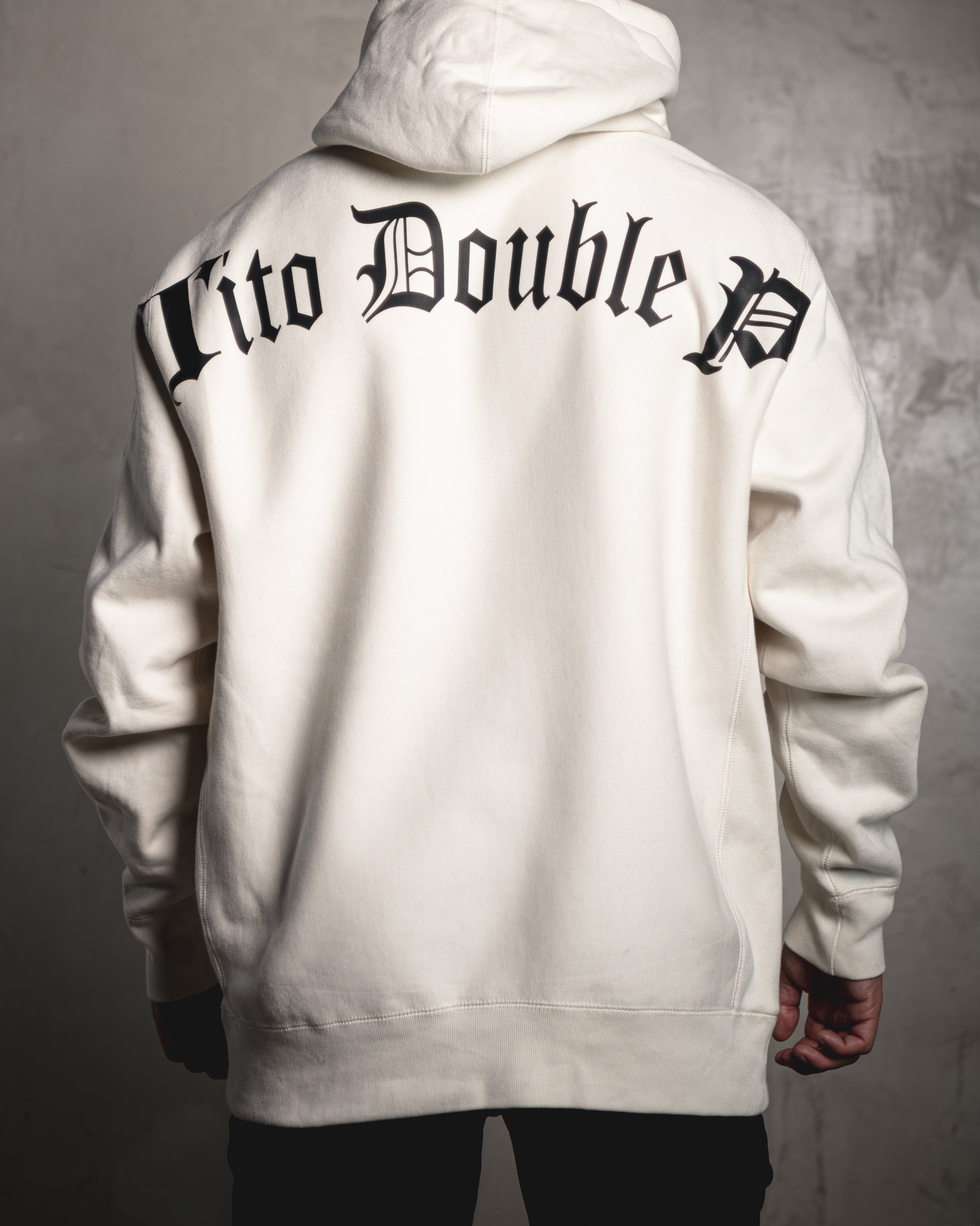 Sudadera con capucha Tito Double P Hueso