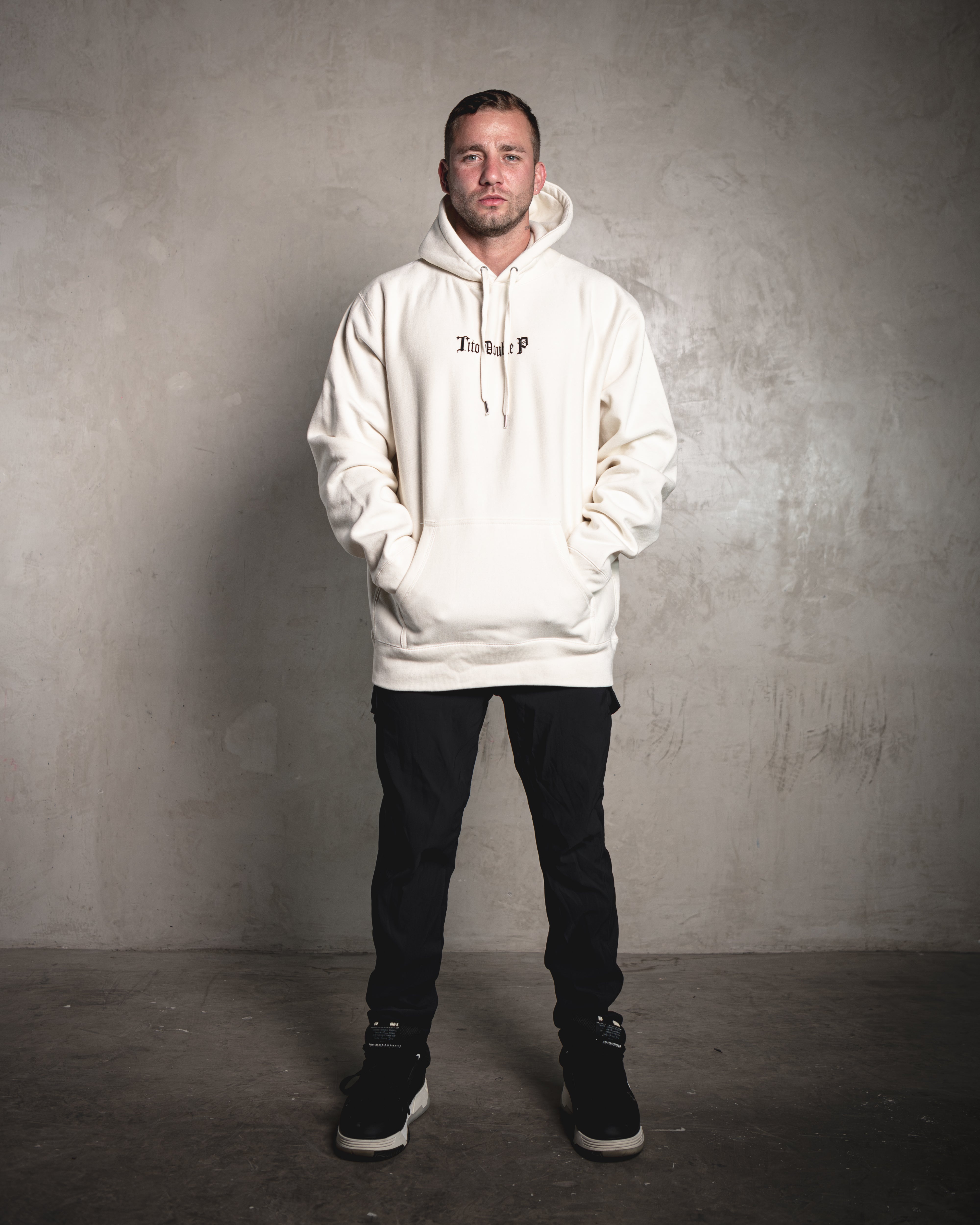 Sudadera con capucha Dos días Hueso