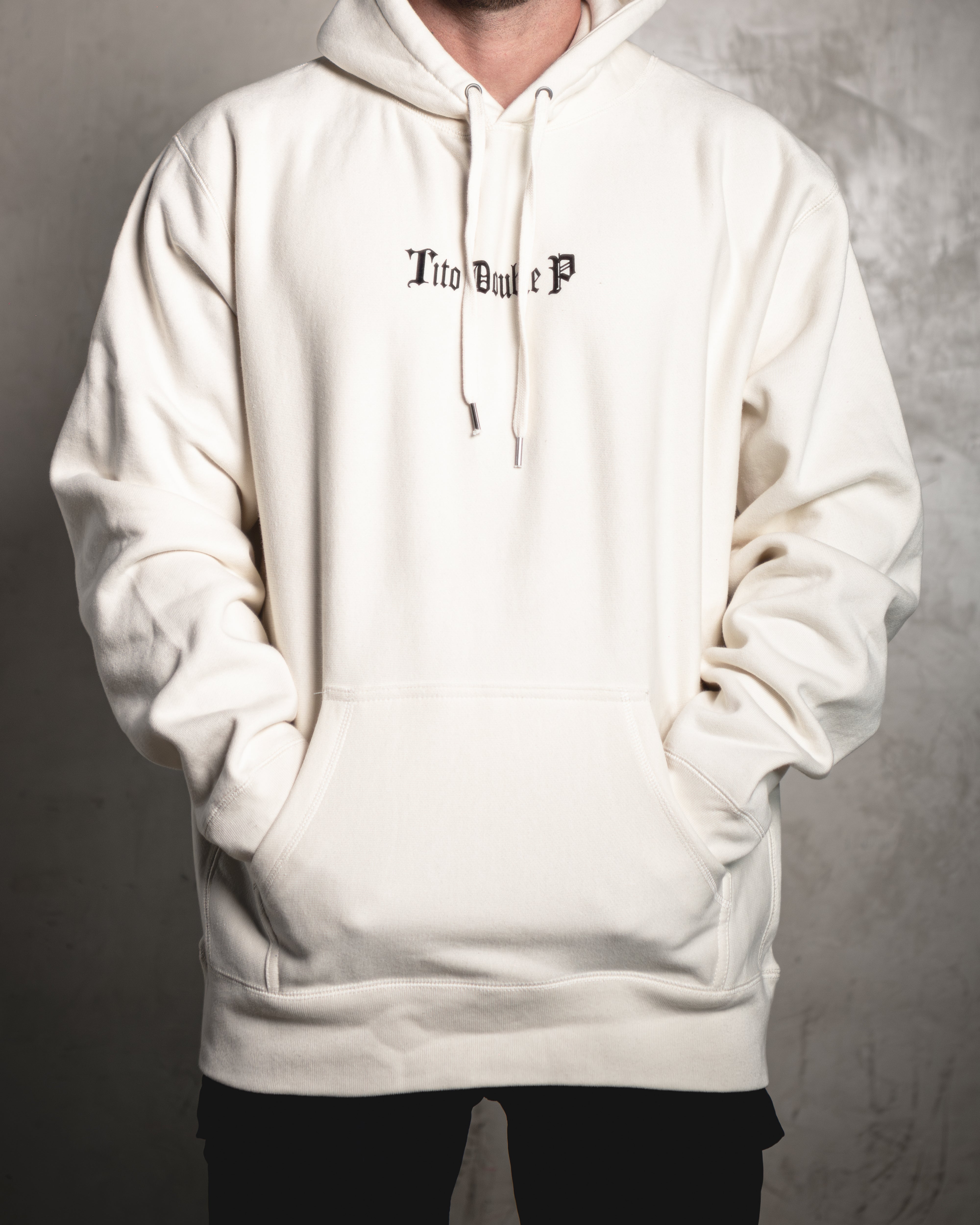 Sudadera con capucha Dos días Hueso