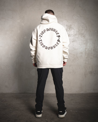 Sudadera con capucha Dos días Hueso