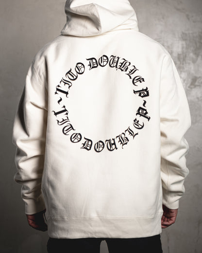 Sudadera con capucha Dos días Hueso